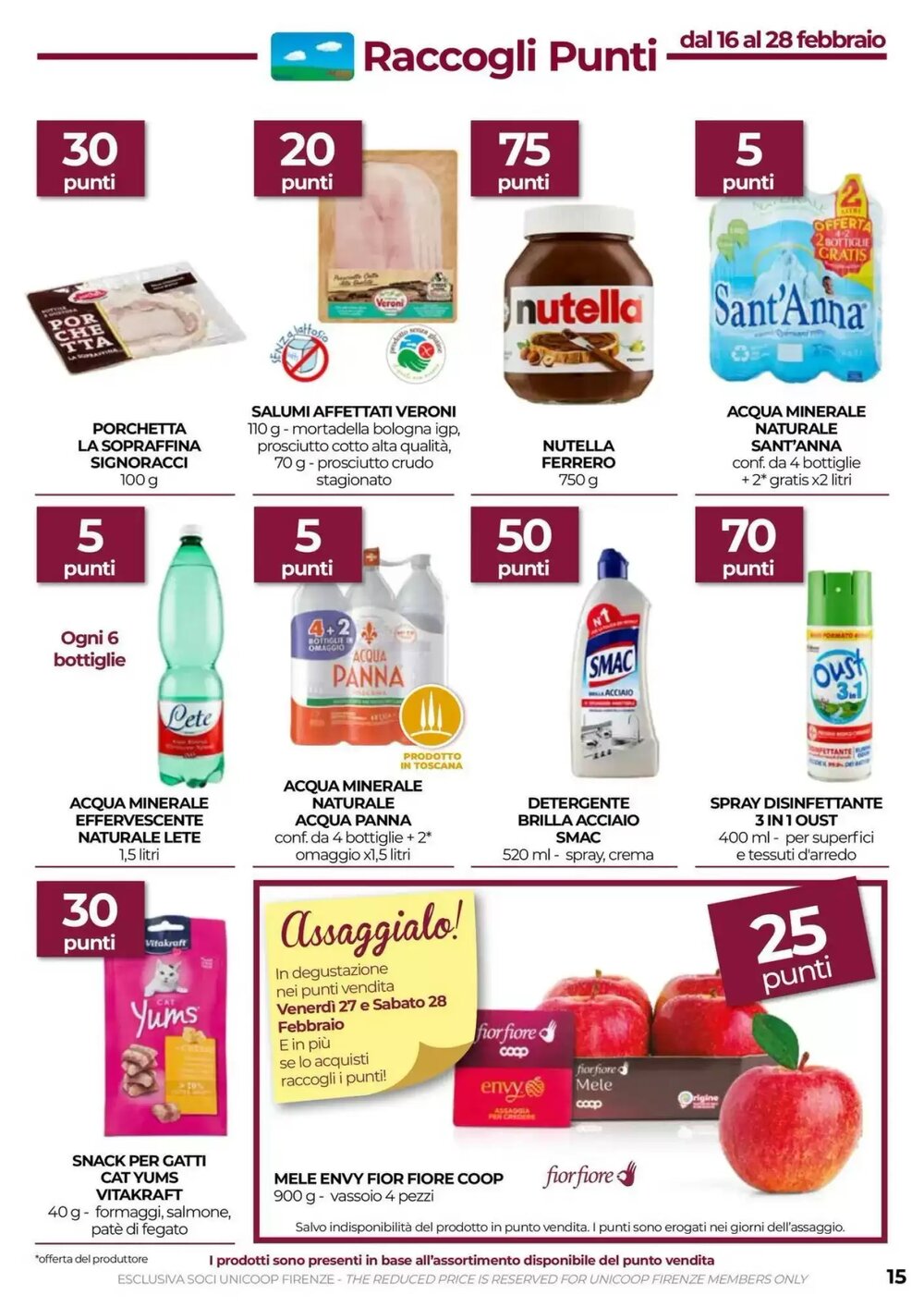 Volantino promozionale Coop  valide dal 18/02/2026 - Pagina 15.