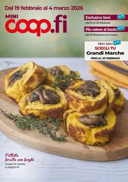 Volantino promozionale Coop  valide dal 18/02/2026