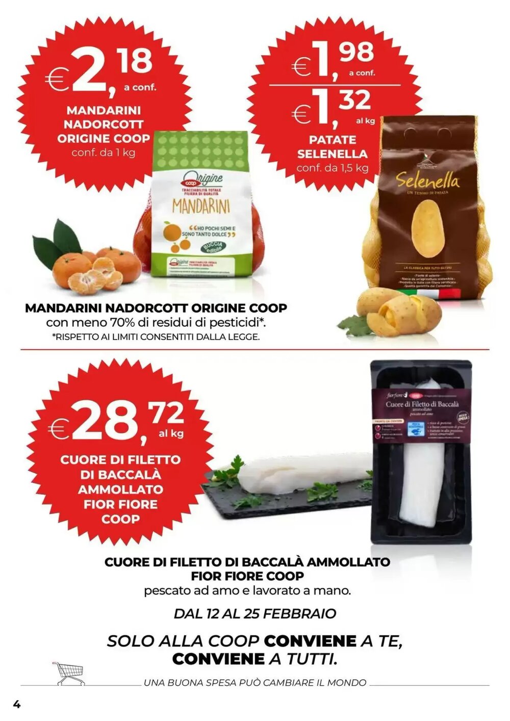 Volantino promozionale Coop  valide dal 18/02/2026 - Pagina 4.