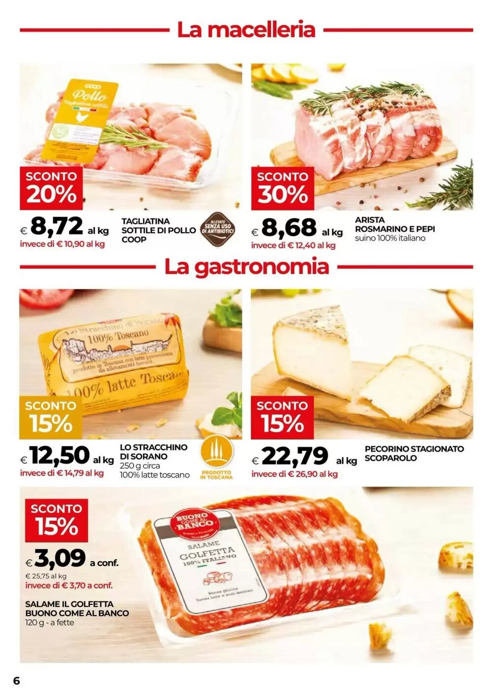 Volantino promozionale Coop  valide dal 18/02/2026 - Pagina 6.