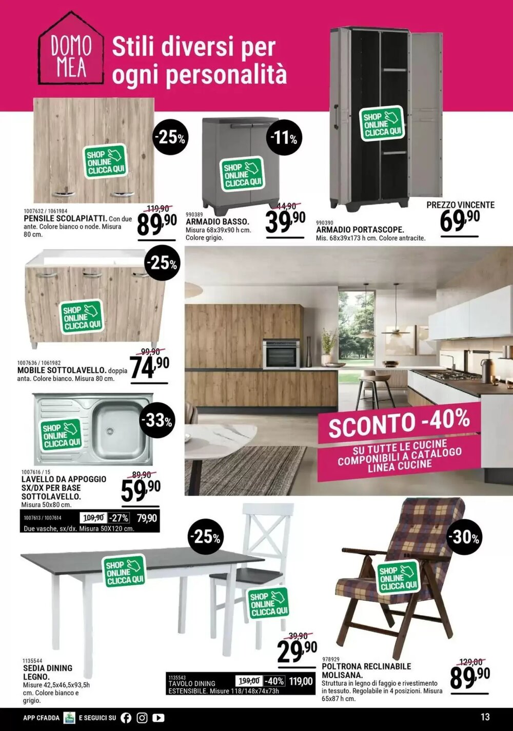 Volantino promozionale Cfadda  valide dal 18/02/2026 - Pagina 13.