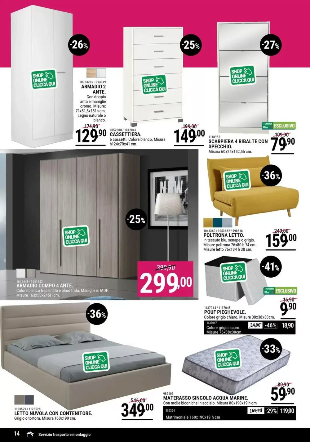 Volantino promozionale Cfadda  valide dal 18/02/2026 - Pagina 14.