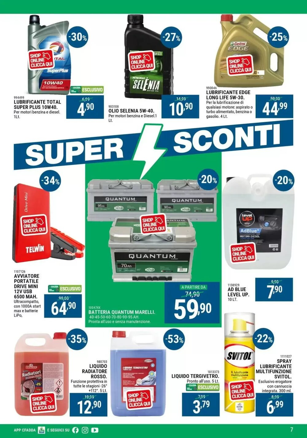 Volantino promozionale Cfadda  valide dal 18/02/2026 - Pagina 7.