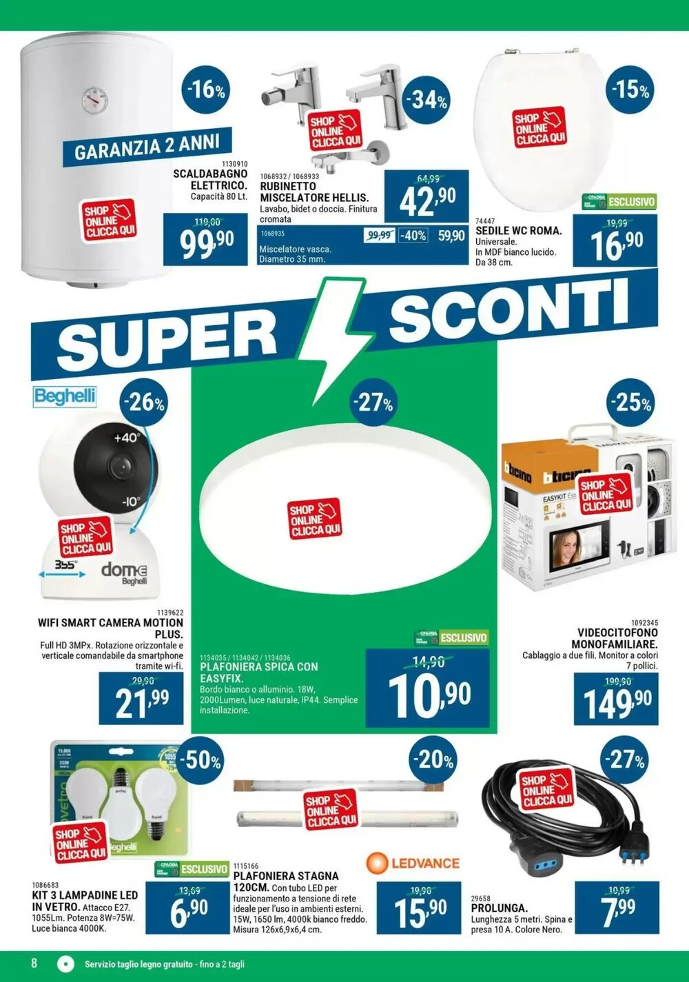 Volantino promozionale Cfadda  valide dal 18/02/2026 - Pagina 8.