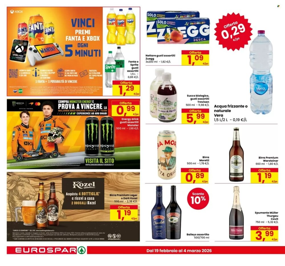 Volantino promozionale Eurospar  valide dal 19/02/2026 - Pagina 18.