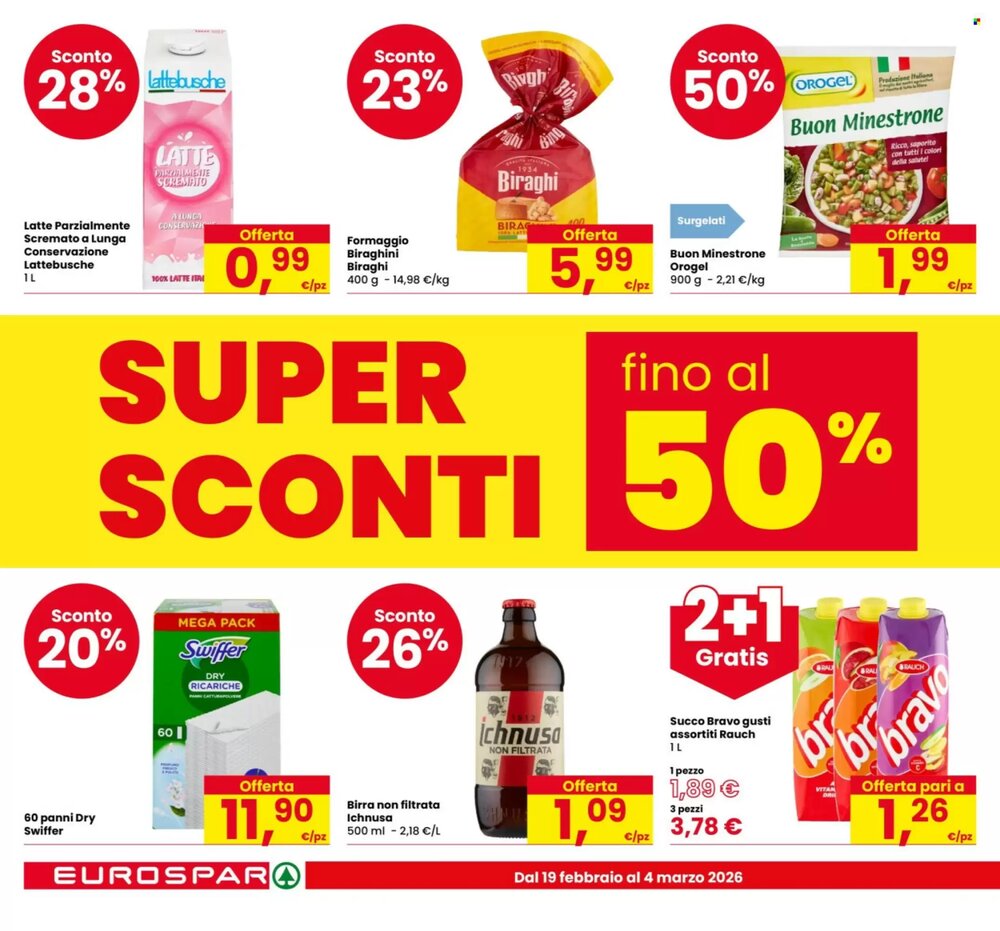 Volantino promozionale Eurospar  valide dal 19/02/2026 - Pagina 2.