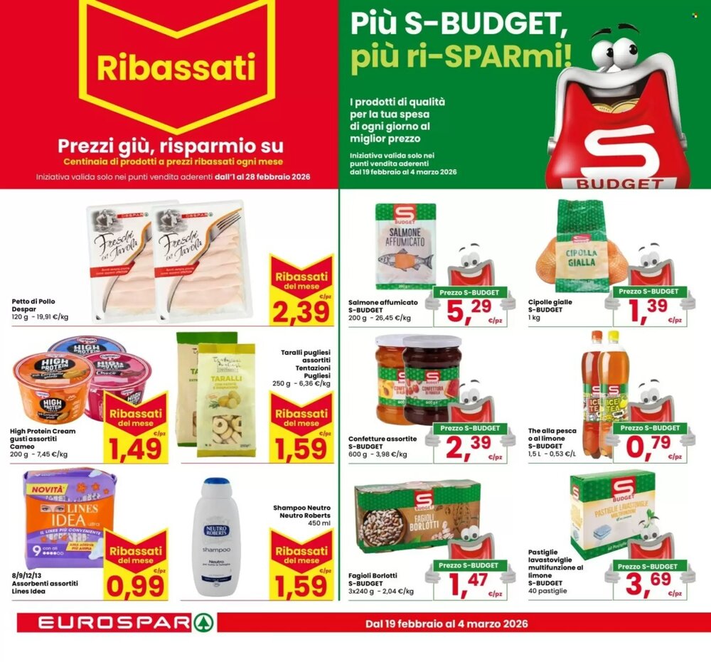 Volantino promozionale Eurospar  valide dal 19/02/2026 - Pagina 4.