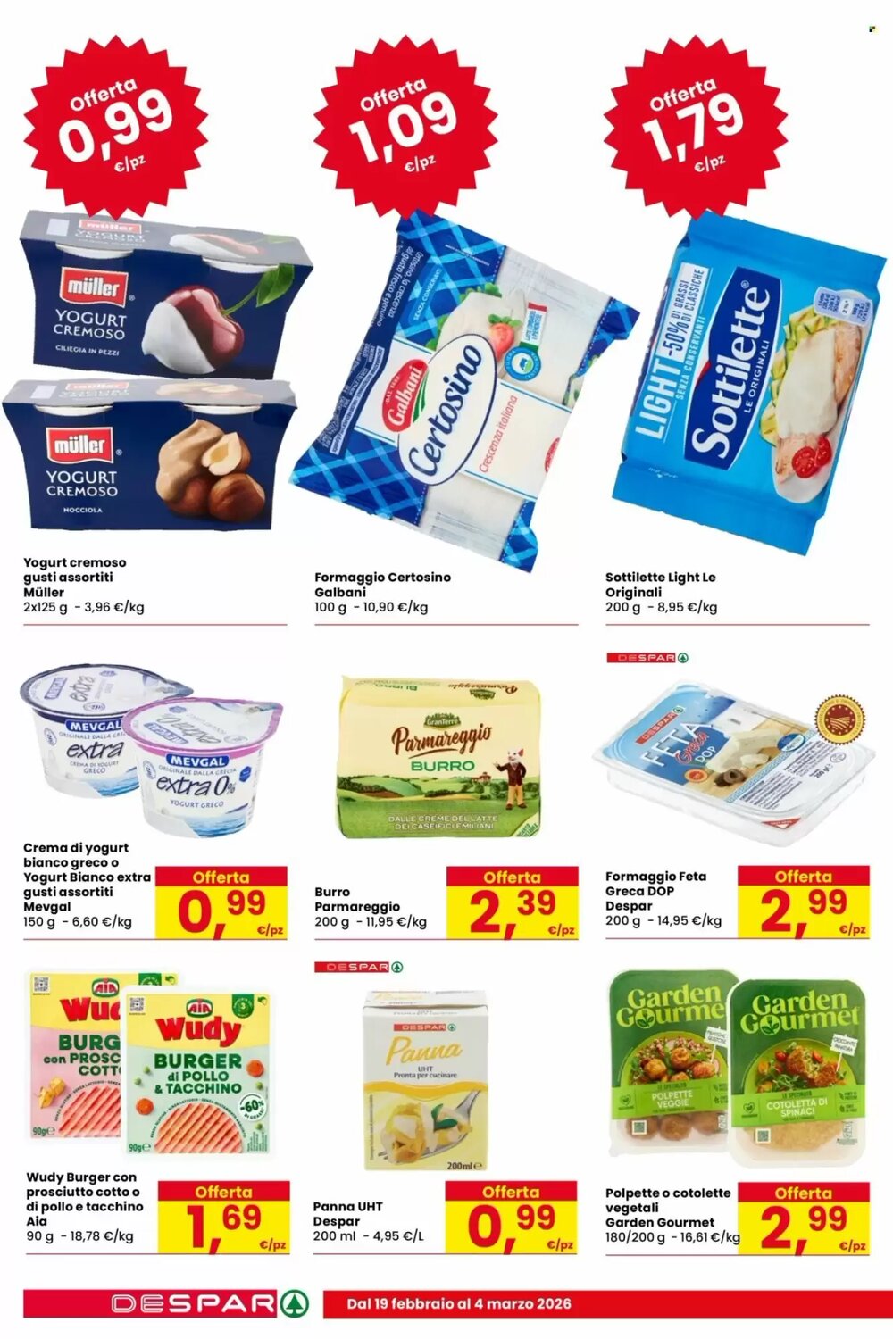Volantino promozionale Despar  valide dal 19/02/2026 - Pagina 12.