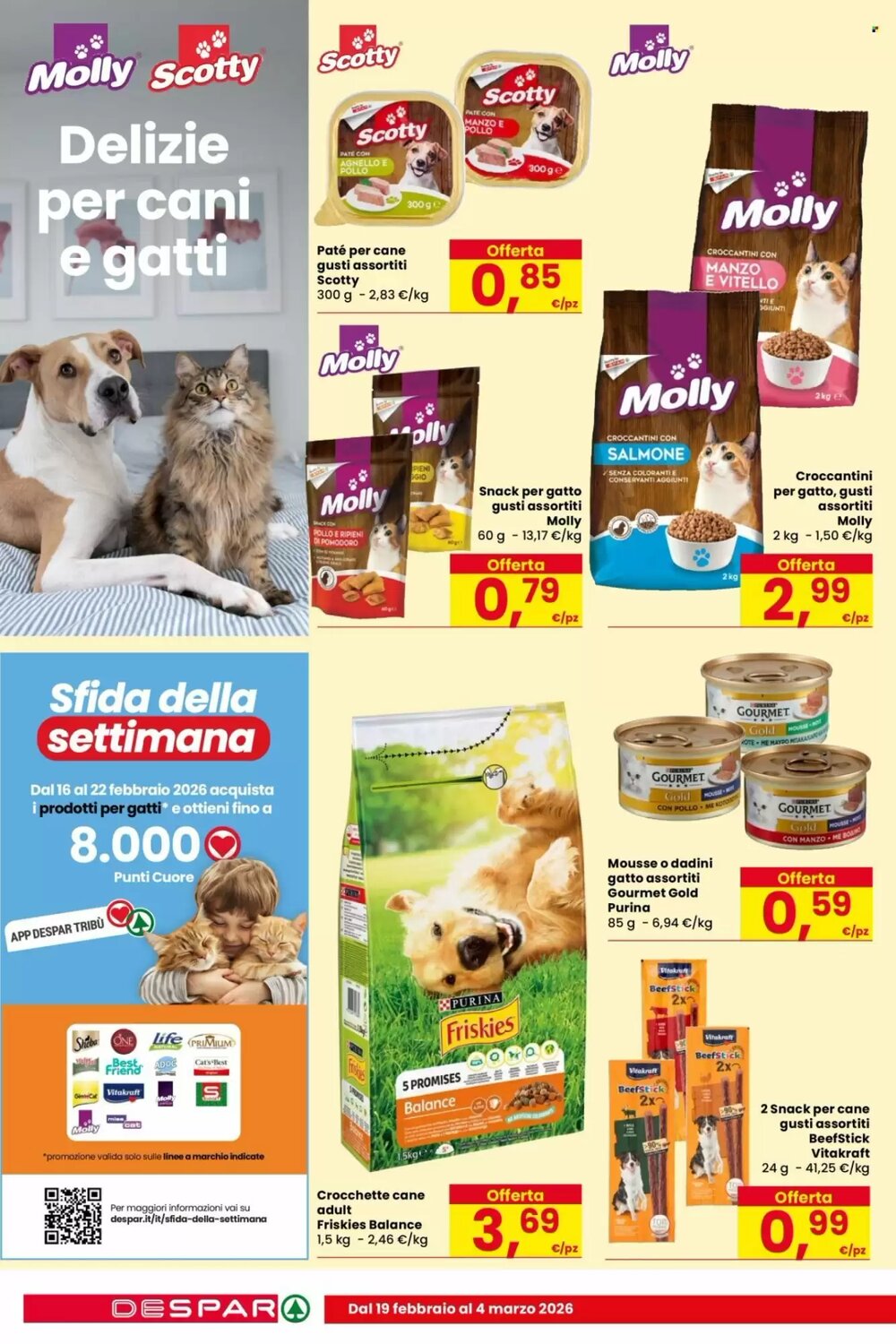Volantino promozionale Despar  valide dal 19/02/2026 - Pagina 18.