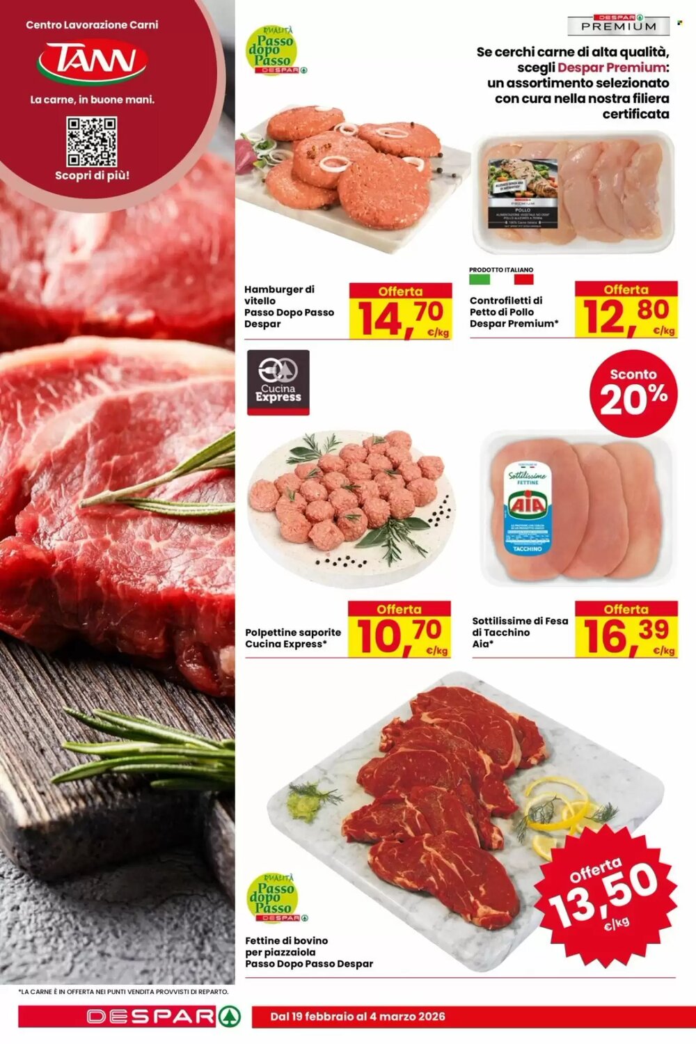 Volantino promozionale Despar  valide dal 19/02/2026 - Pagina 4.