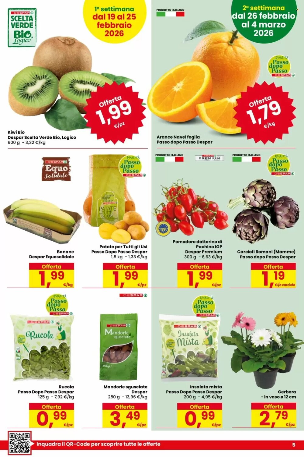 Volantino promozionale Despar  valide dal 19/02/2026 - Pagina 5.