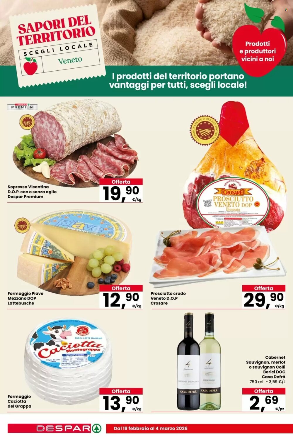 Volantino promozionale Despar  valide dal 19/02/2026 - Pagina 6.