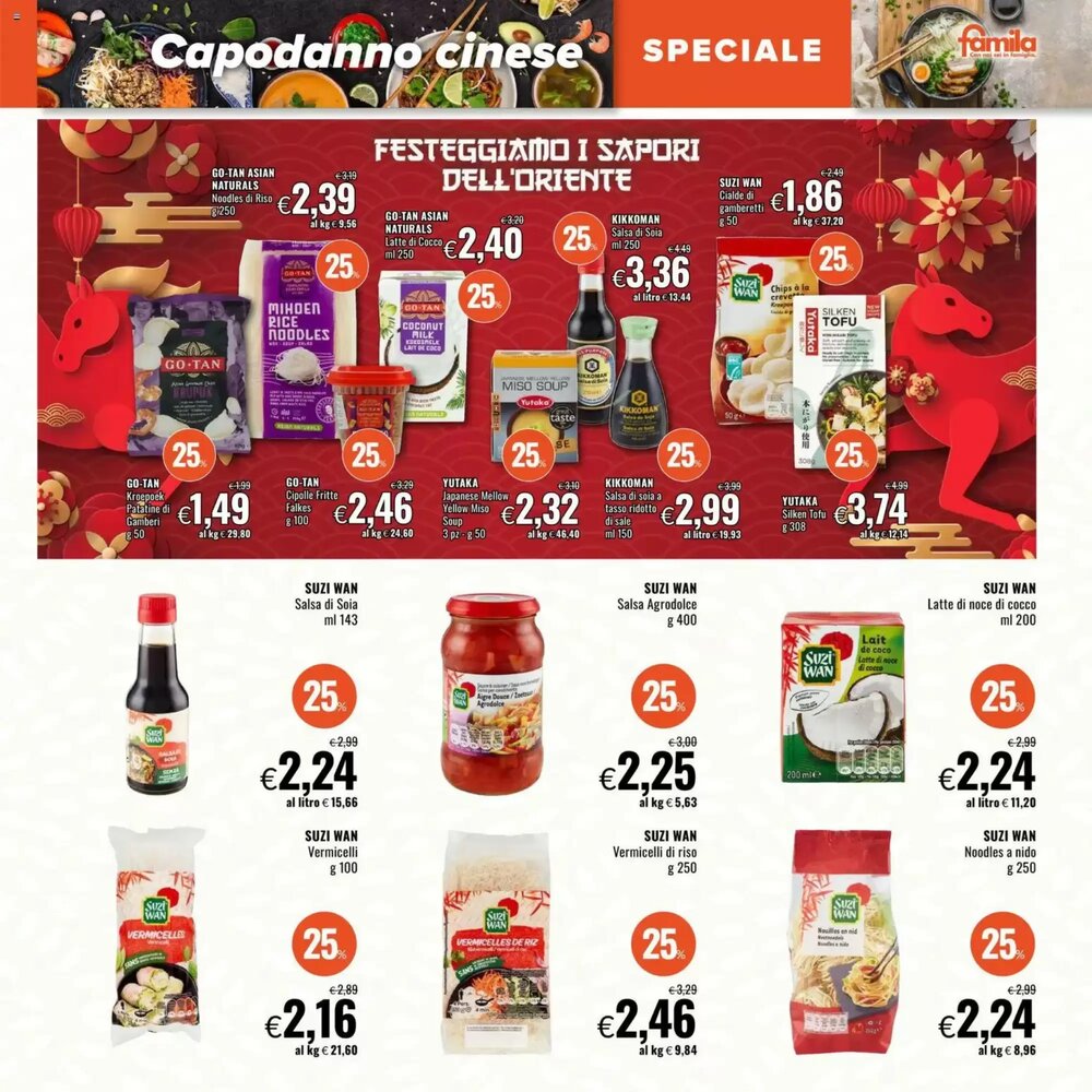 Volantino promozionale Famila  valide dal 19/02/2026 - Pagina 16.