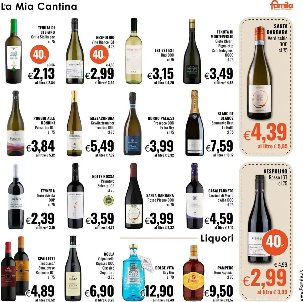 Volantino promozionale Famila  valide dal 19/02/2026 - Pagina 18.