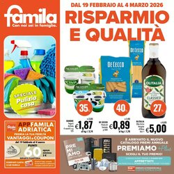 Volantino promozionale Famila  valide dal 19/02/2026