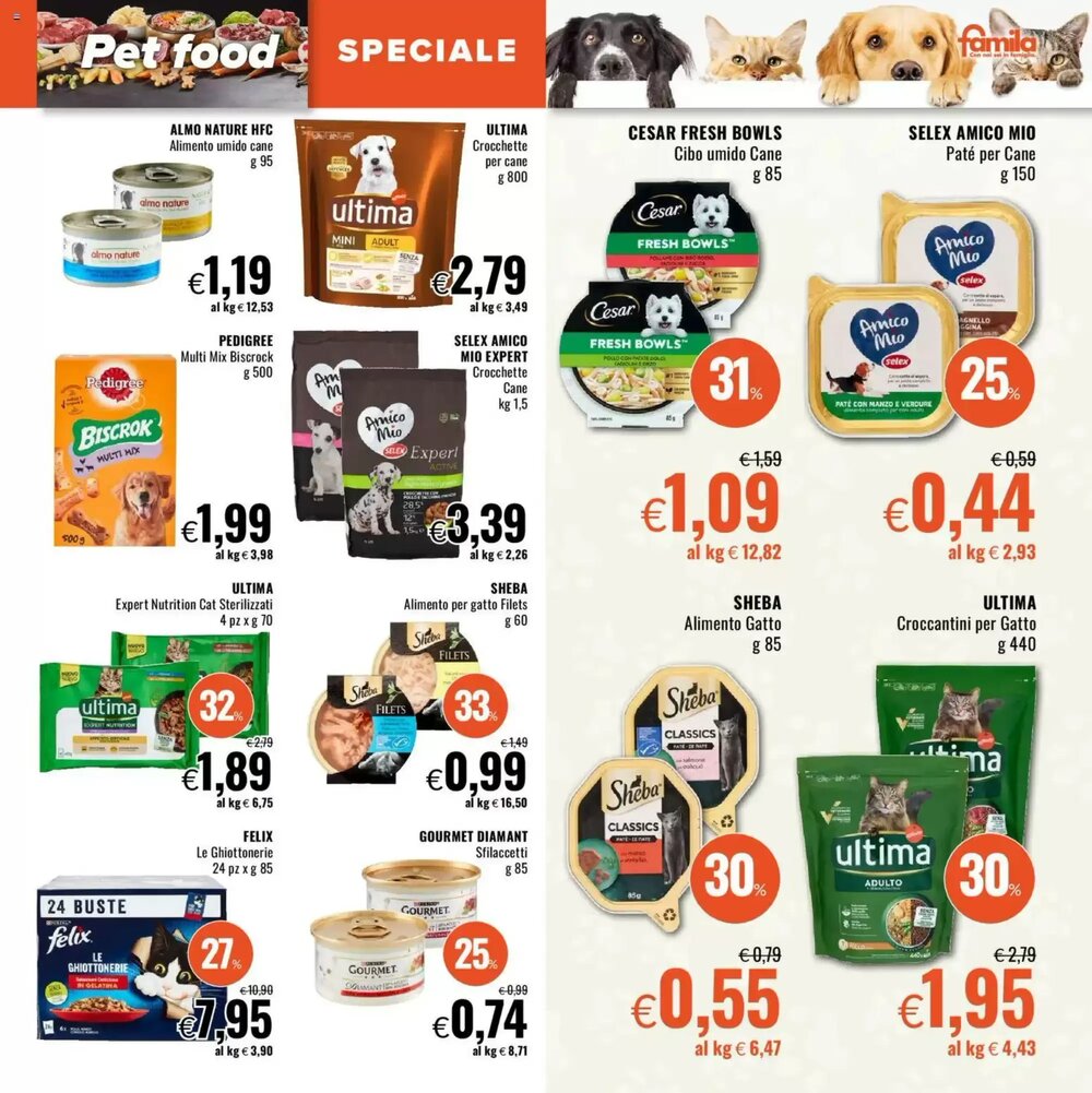 Volantino promozionale Famila  valide dal 19/02/2026 - Pagina 20.