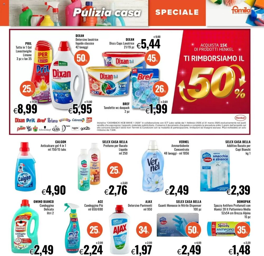 Volantino promozionale Famila  valide dal 19/02/2026 - Pagina 22.