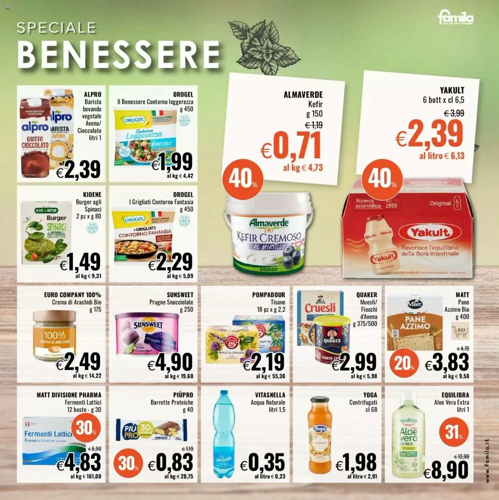 Volantino promozionale Famila  valide dal 19/02/2026 - Pagina 7.