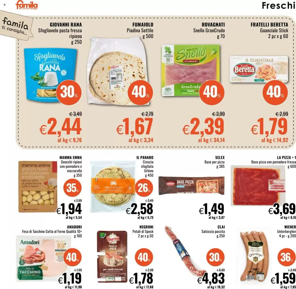 Volantino promozionale Famila  valide dal 19/02/2026 - Pagina 8.
