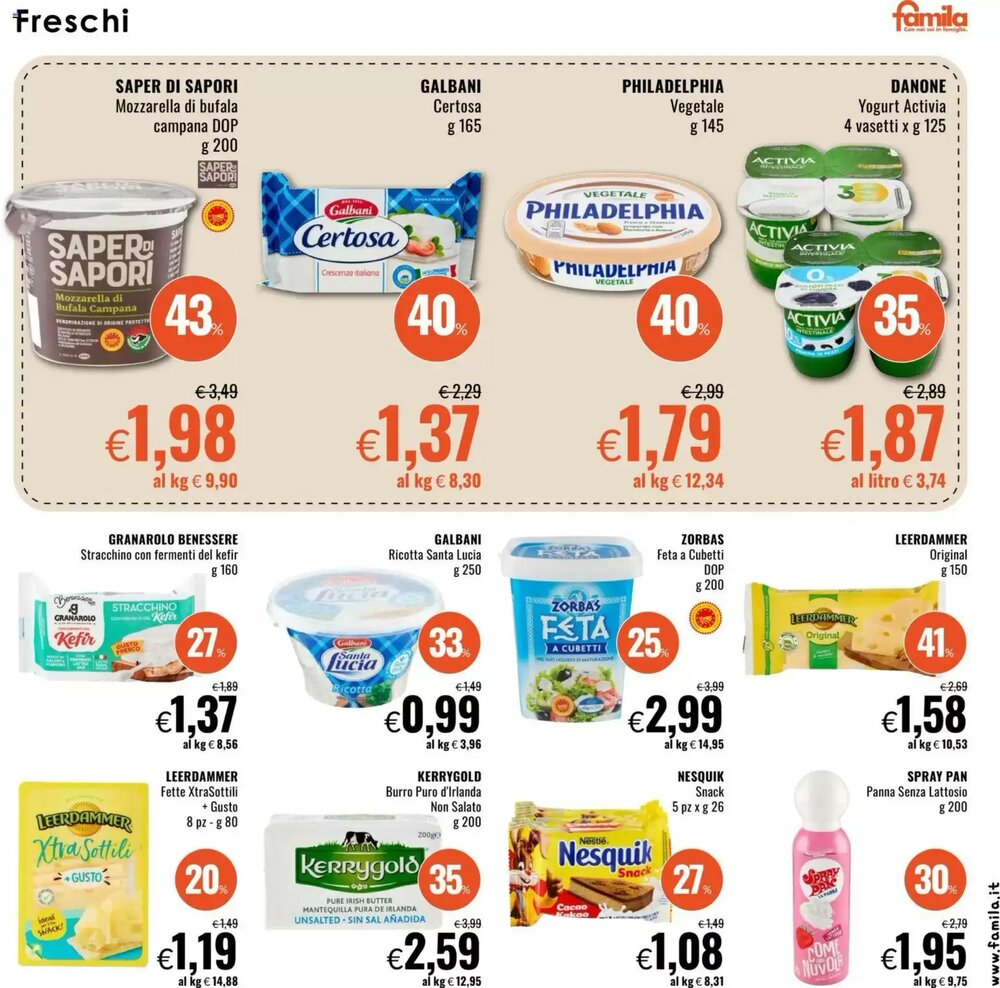 Volantino promozionale Famila  valide dal 19/02/2026 - Pagina 9.