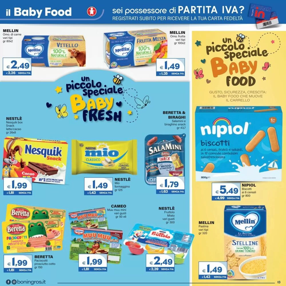 Volantino promozionale Boningros Cash and Carry  valide dal 19/02/2026 - Pagina 13.