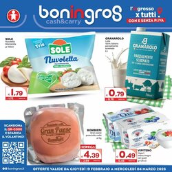 Volantino promozionale Boningros Cash and Carry  valide dal 19/02/2026