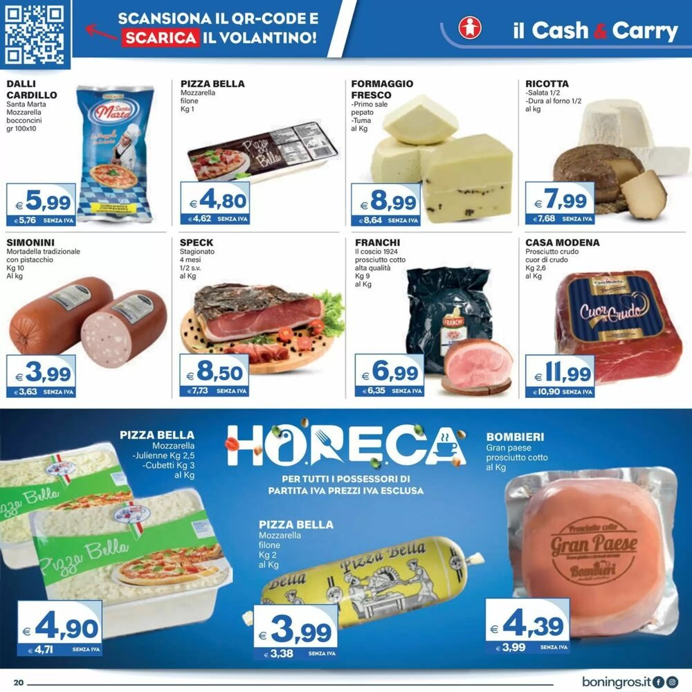 Volantino promozionale Boningros Cash and Carry  valide dal 19/02/2026 - Pagina 20.