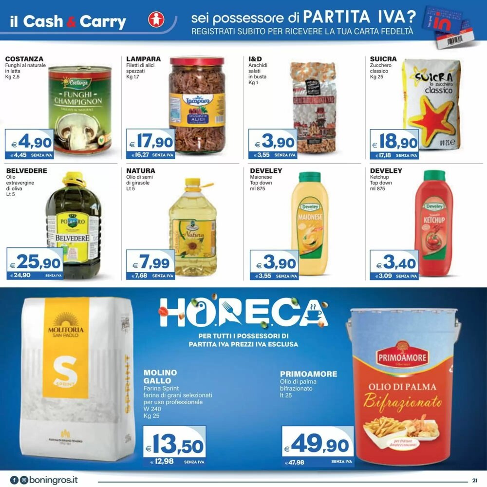 Volantino promozionale Boningros Cash and Carry  valide dal 19/02/2026 - Pagina 21.