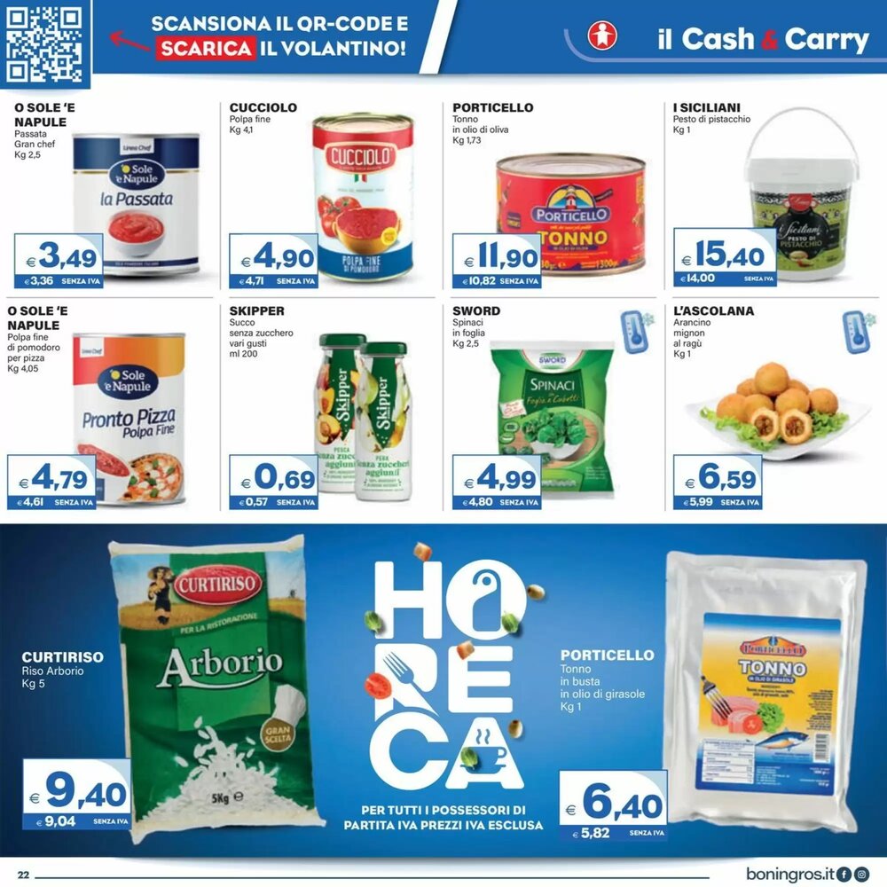 Volantino promozionale Boningros Cash and Carry  valide dal 19/02/2026 - Pagina 22.