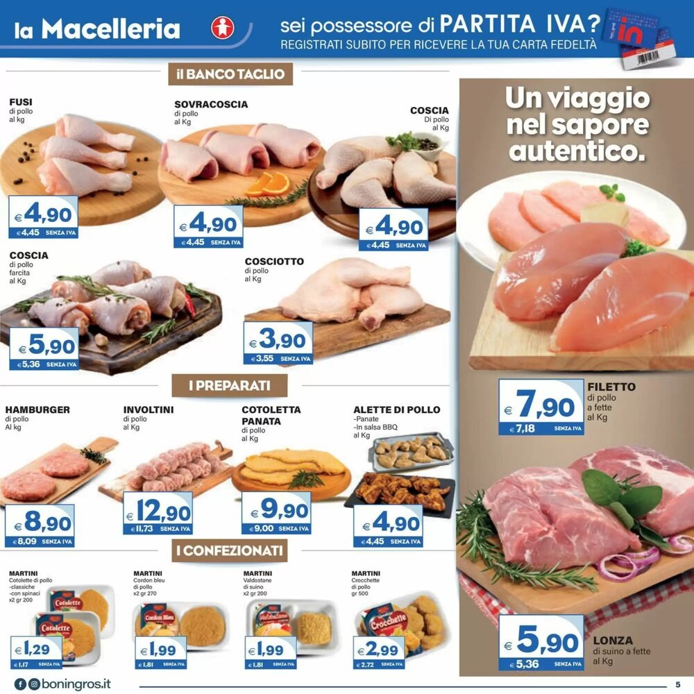 Volantino promozionale Boningros Cash and Carry  valide dal 19/02/2026 - Pagina 5.
