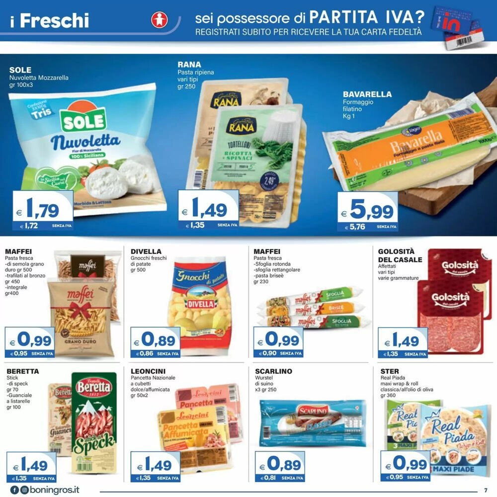 Volantino promozionale Boningros Cash and Carry  valide dal 19/02/2026 - Pagina 7.