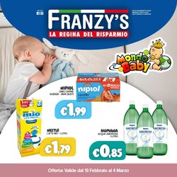 Volantino promozionale Franzy's valide dal 19/02/2026