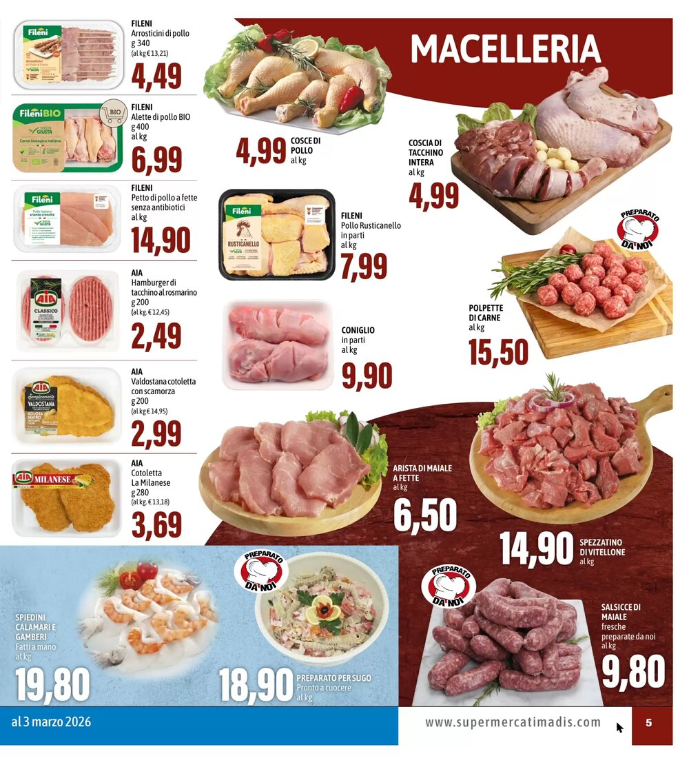 Volantino promozionale Madis  valide dal 19/02/2026 - Pagina 5.