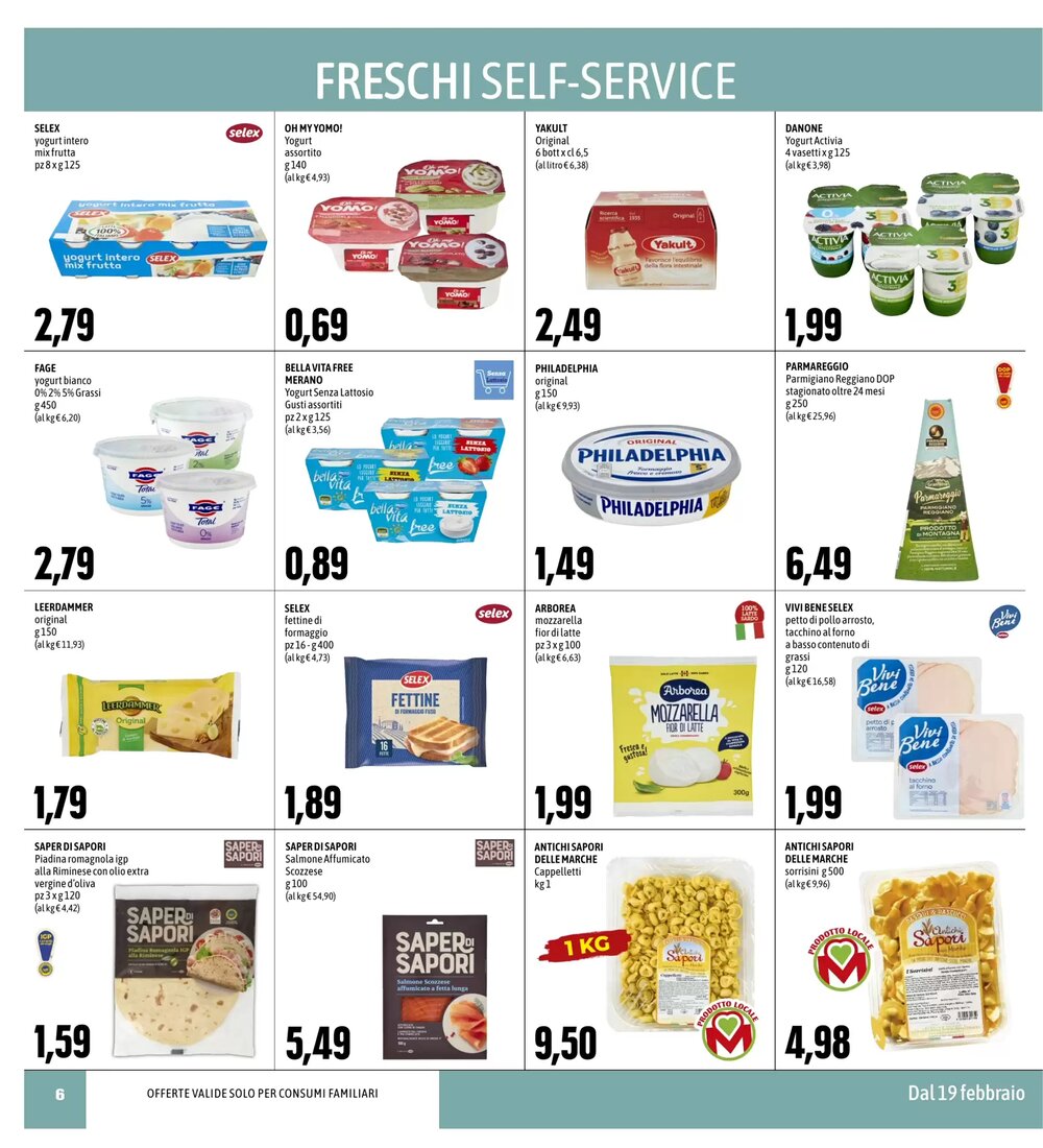 Volantino promozionale Madis  valide dal 19/02/2026 - Pagina 6.