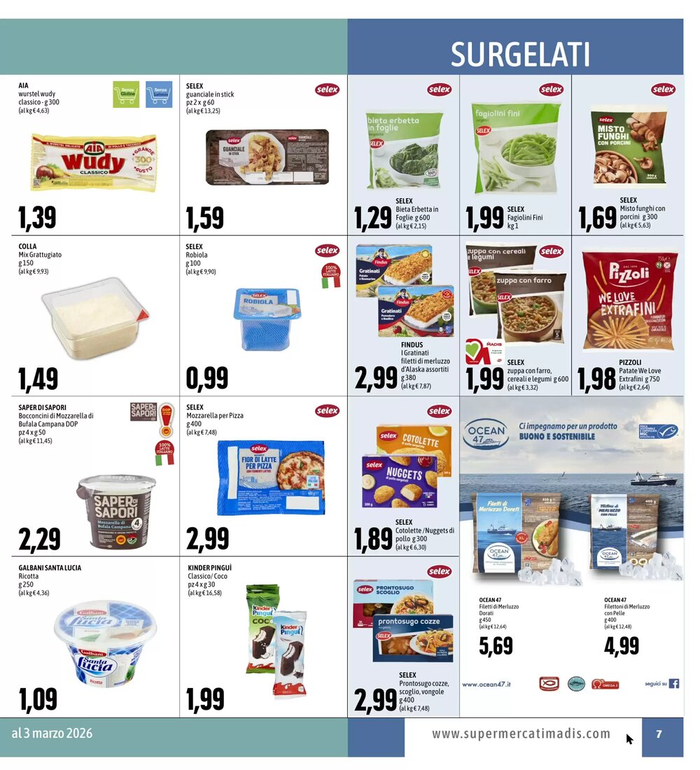 Volantino promozionale Madis  valide dal 19/02/2026 - Pagina 7.