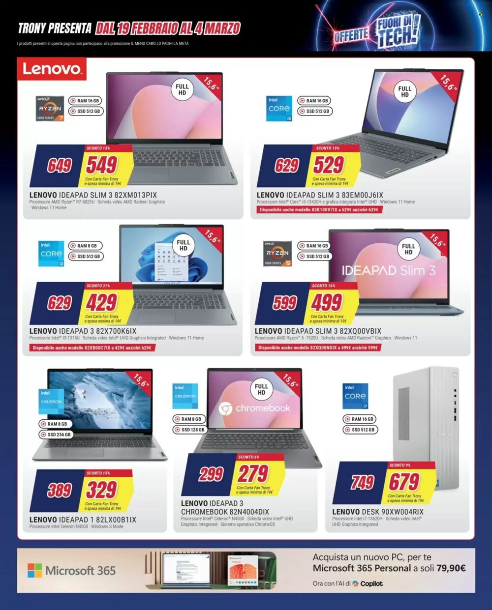 Volantino promozionale Trony  valide dal 19/02/2026 - Pagina 26.