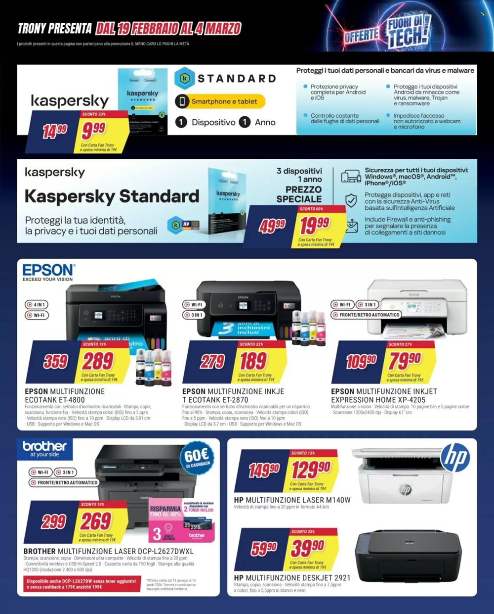 Volantino promozionale Trony  valide dal 19/02/2026 - Pagina 29.