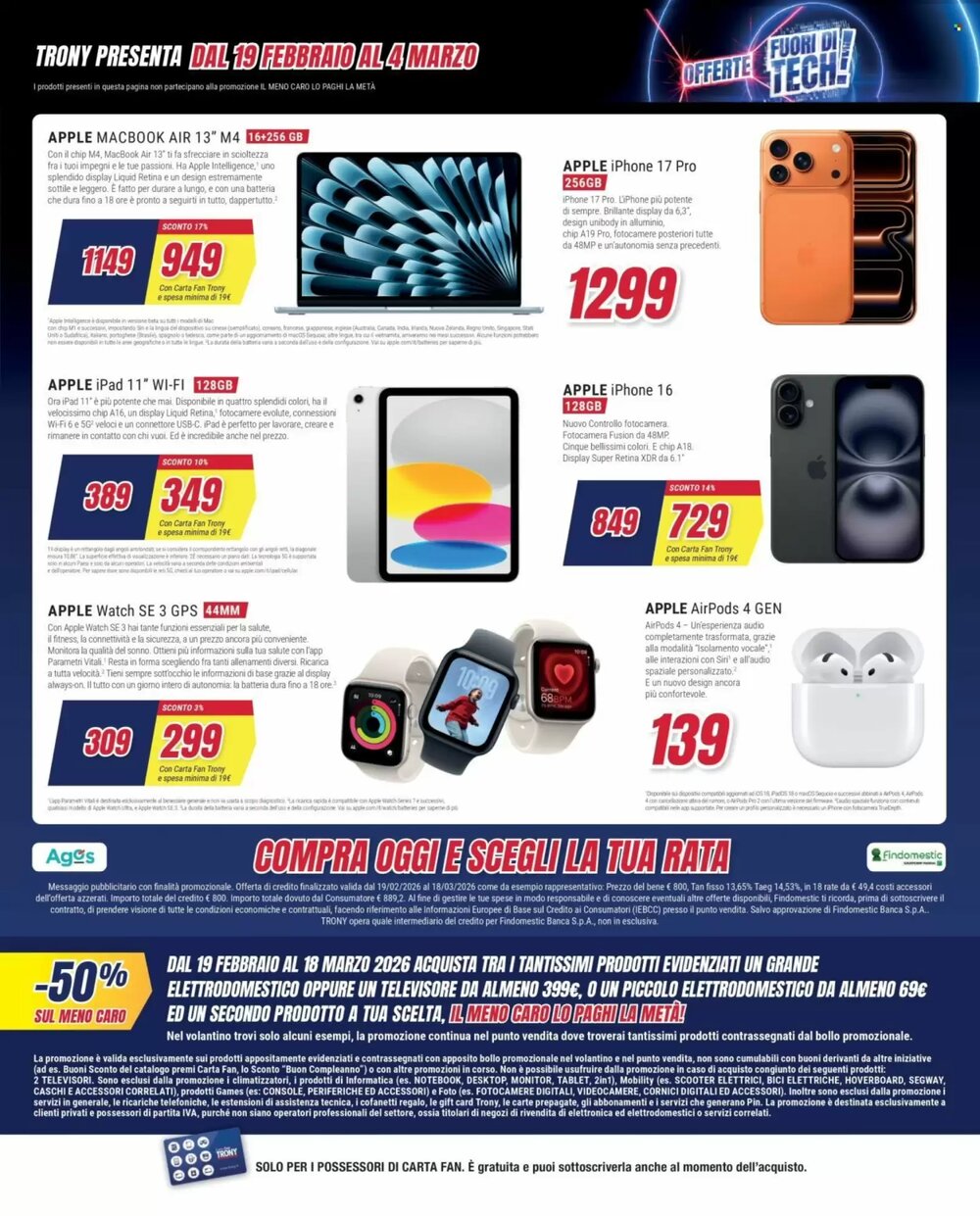 Volantino promozionale Trony  valide dal 19/02/2026 - Pagina 35.