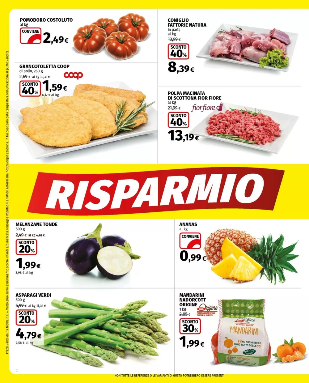 Volantino promozionale Coop Superstore  valide dal 19/02/2026 - Pagina 2.