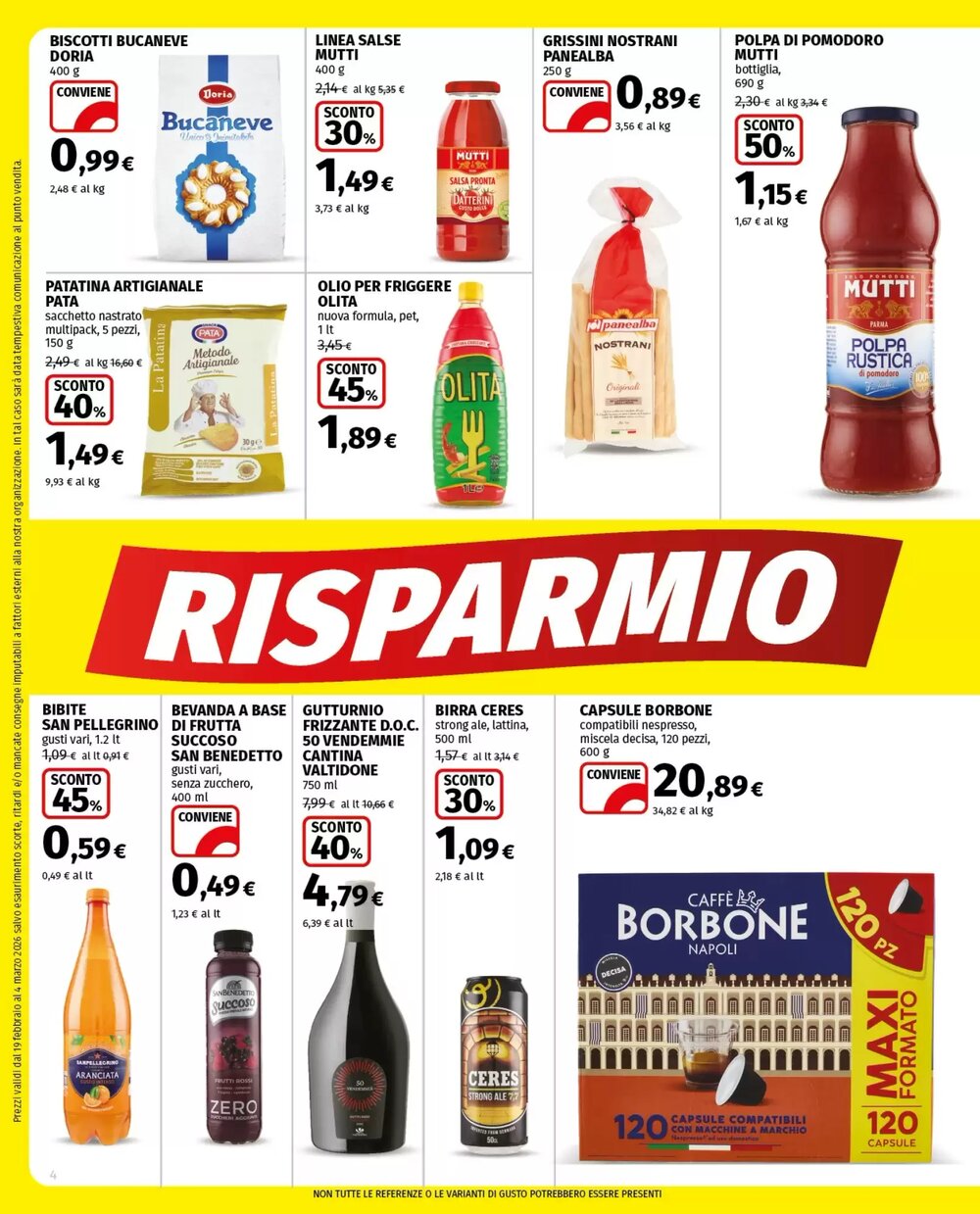 Volantino promozionale Coop Superstore  valide dal 19/02/2026 - Pagina 4.