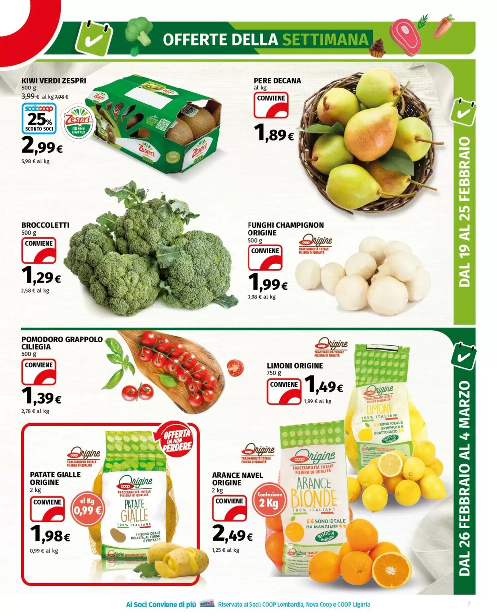 Volantino promozionale Coop Superstore  valide dal 19/02/2026 - Pagina 7.