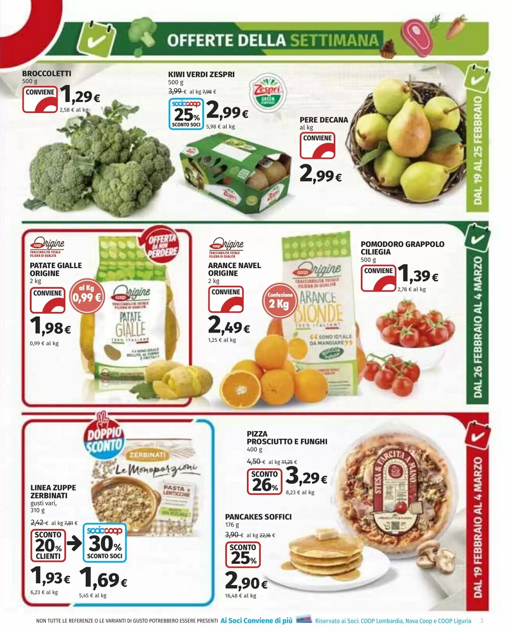 Volantino promozionale Coop  valide dal 19/02/2026 - Pagina 3.