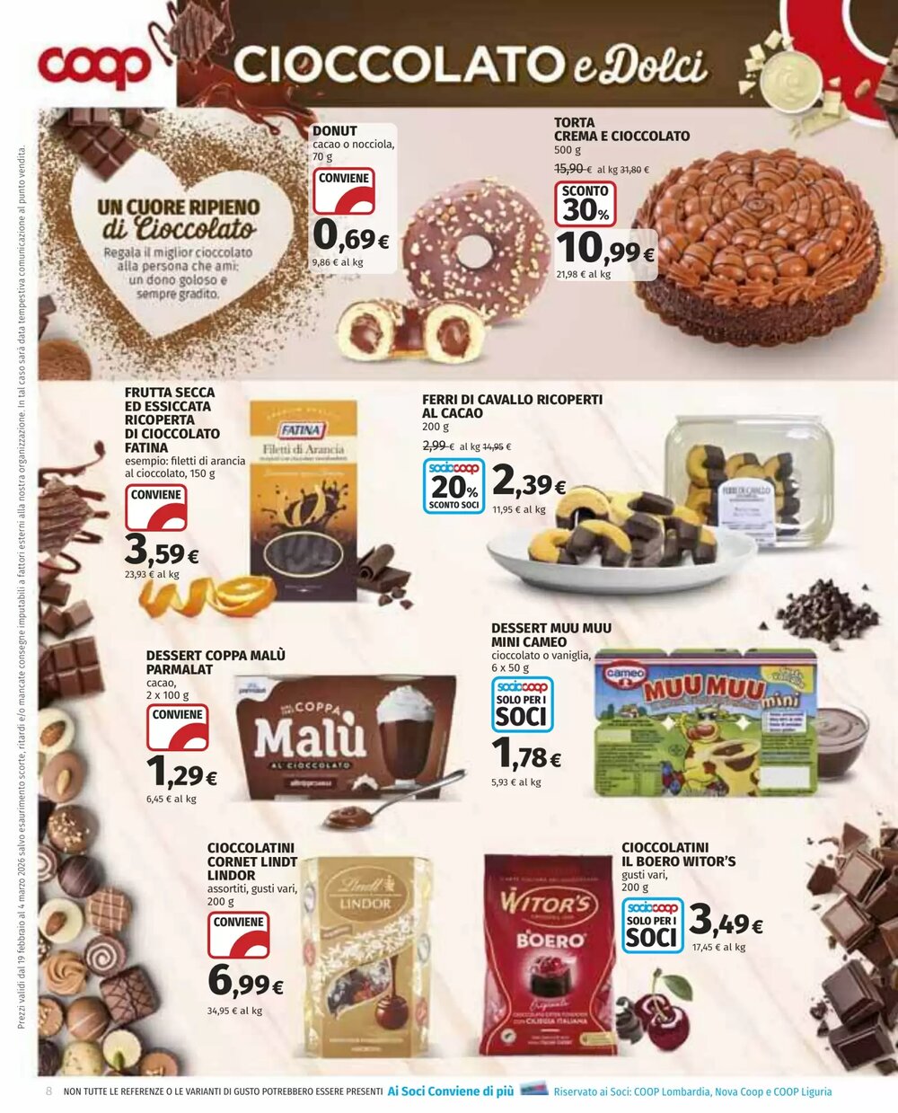 Volantino promozionale Coop  valide dal 19/02/2026 - Pagina 8.