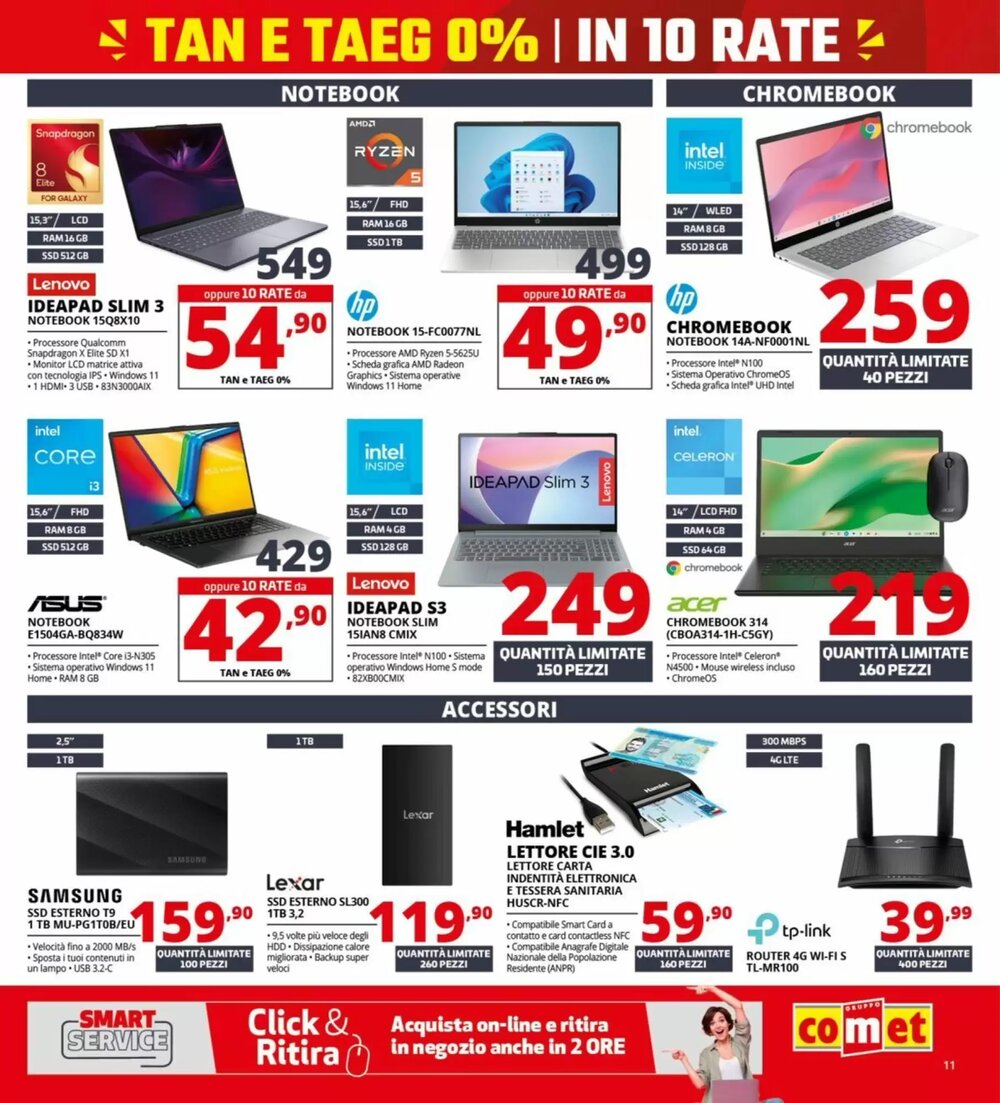 Volantino promozionale Comet  valide dal 19/02/2026 - Pagina 11.