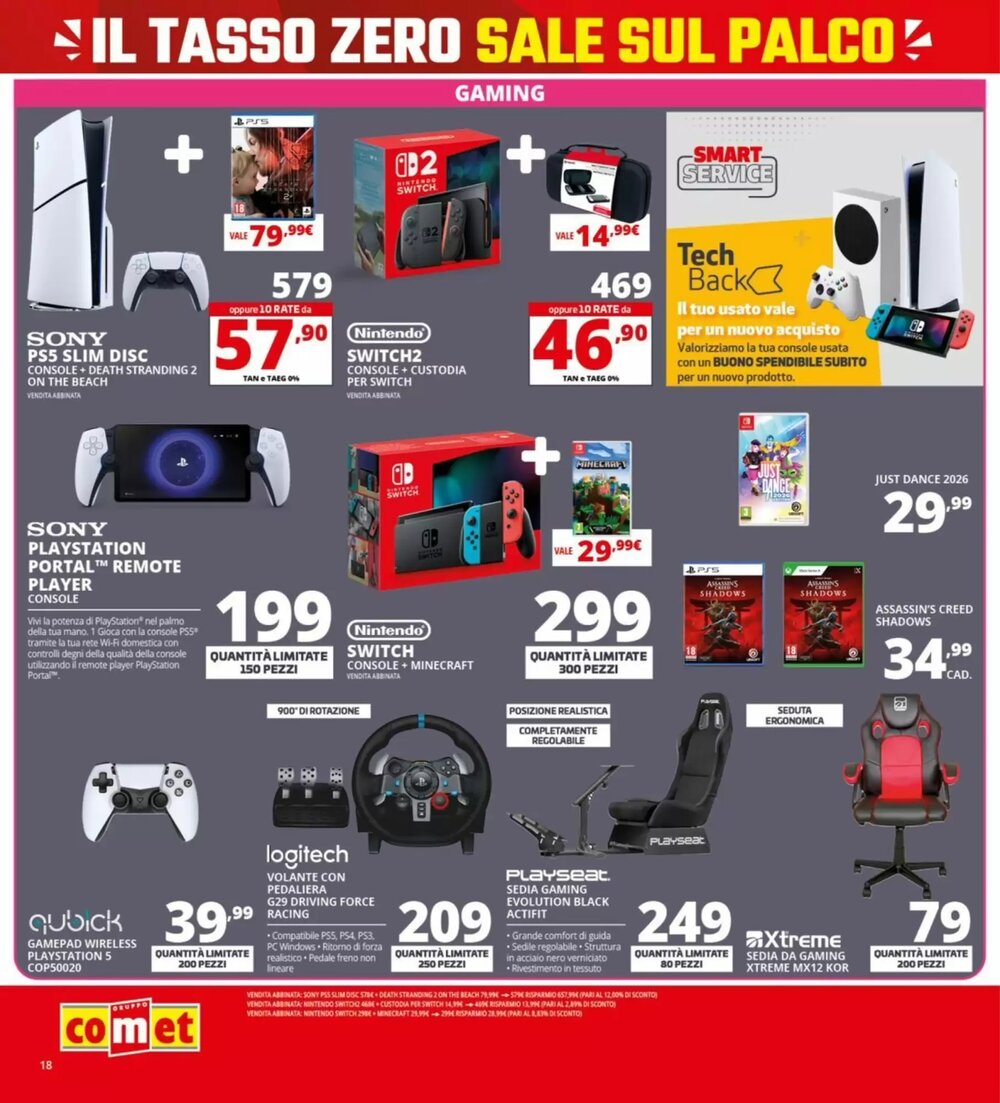 Volantino promozionale Comet  valide dal 19/02/2026 - Pagina 18.