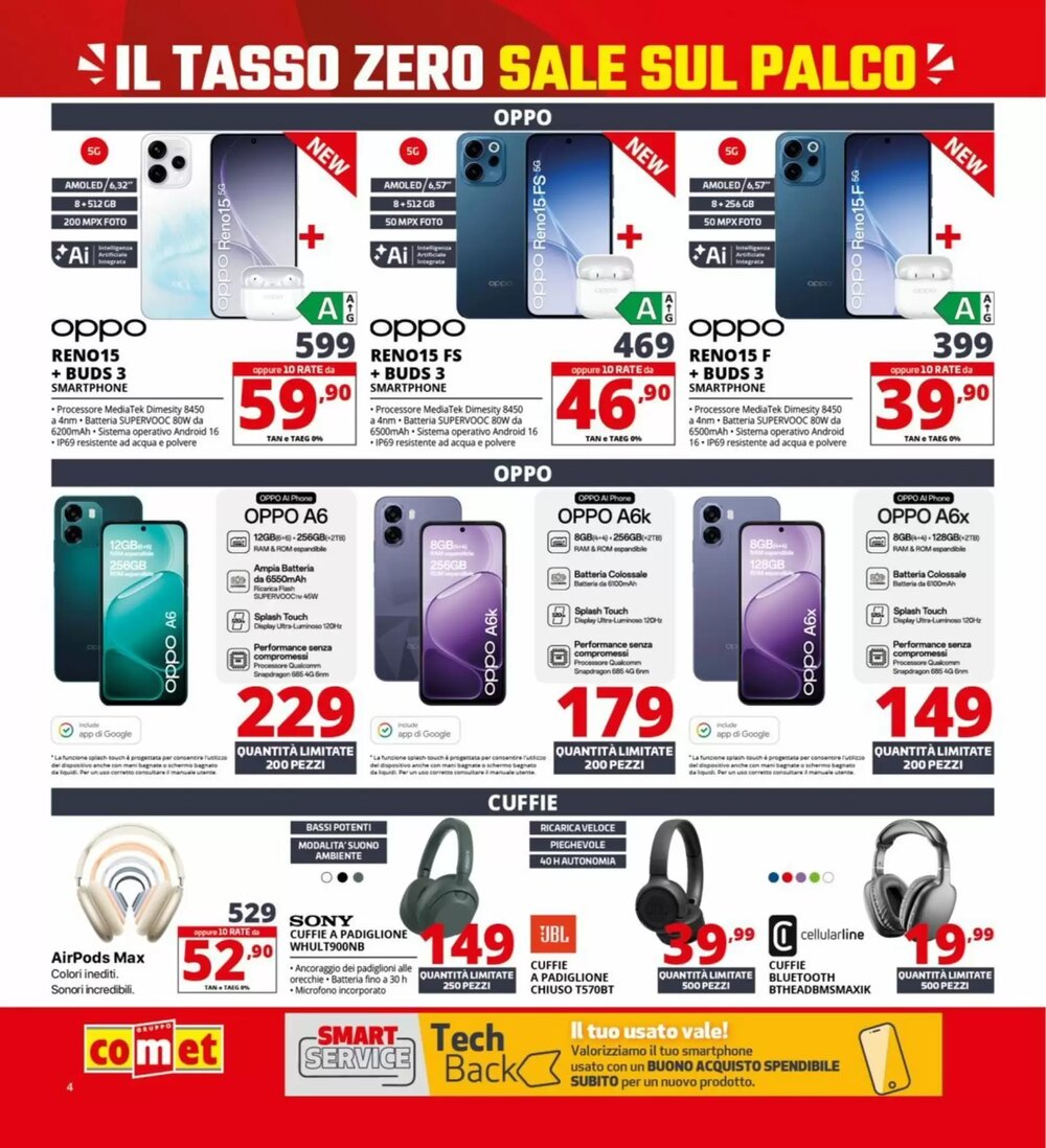 Volantino promozionale Comet  valide dal 19/02/2026 - Pagina 4.