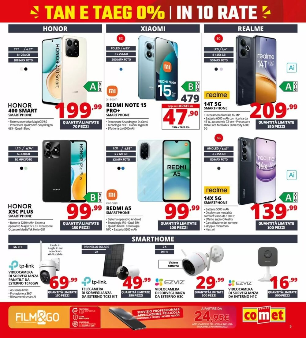 Volantino promozionale Comet  valide dal 19/02/2026 - Pagina 5.