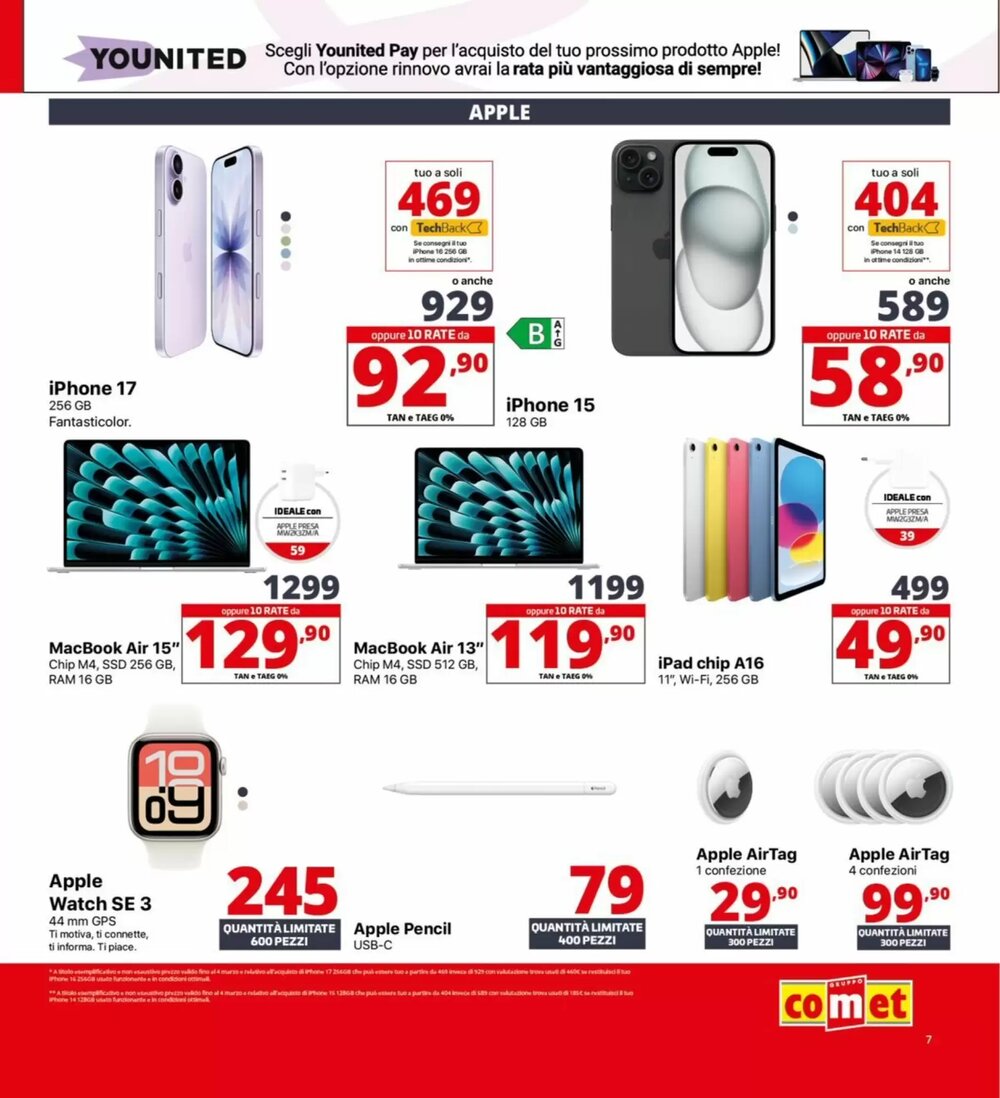 Volantino promozionale Comet  valide dal 19/02/2026 - Pagina 7.