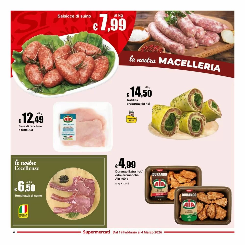 Volantino promozionale Sì con te  valide dal 19/02/2026 - Pagina 4.