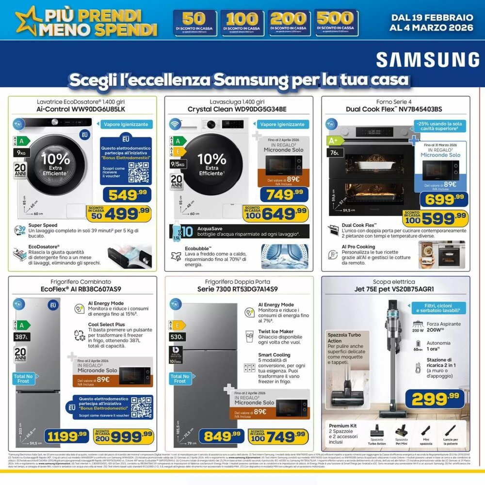 Volantino promozionale Euronics  valide dal 19/02/2026 - Pagina 14.